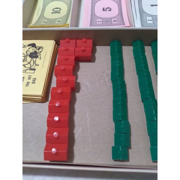 Vintage Parker Brothers Monopoly Board Game 1961 Edition READ Description - Picture 13 of 15